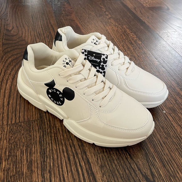 DISNEY mickey mouse cream/ off white sneakers primark exclusive - Picture 3 of 8